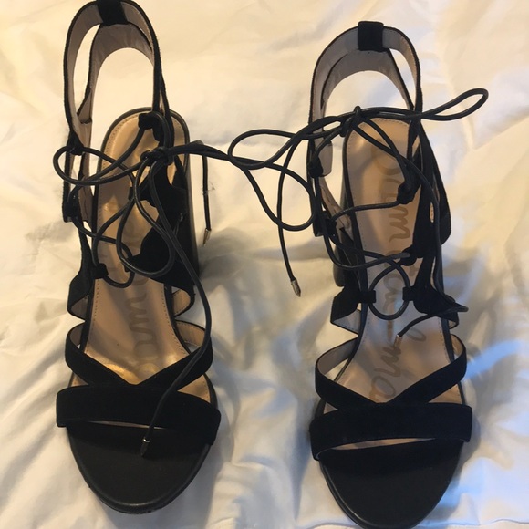 Sam Edelman Lace-up Sandals - Picture 6 of 7